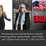 Empowering and Inspiring Women Globally -  "Exile" - Author, Janet Phelan