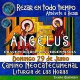 ORACION DEL ANGELUS DEL DIA DE HOY DOMINGO 29 DE JUNIO 2025, 🙏ORACION A NUESTRA MADRE 🌹LA VIRGEN MARIA 🙏.
