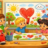 El lápiz de colores que no quería compartir