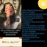 En la Feria del libro con Estefanía Angueyra