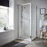 Add up style with shower enclosure and tray in your bathroom