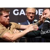 Brawl Breaks Out At Canelo vs Plant Presser &  Joshua vs Usyk Predictions!!!!