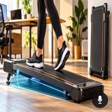Walking pad pieghevole con pendenza il tapis roulant che sparisce sotto il letto
