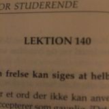 Lektion 140. Et kursus i mirakler.