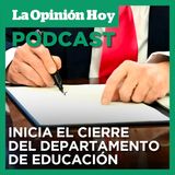 Trump firma orden para comenzar el cierre del Departamento de Educación.