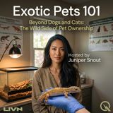 Exotic Pets 101 - Discover the wild world of unusual companions with Juniper Snout