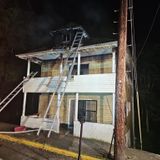 Morgantown Fire Department battles fire at unoccupied home