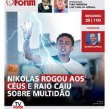 Nikolas Ferreira pediu um sinal de Deus. Raio caiu sobre quem pedia anistia a Bolsonaro em Brasília