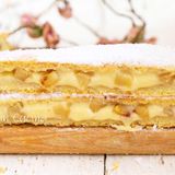 Biscottone alle mele e crema pasticcera