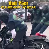 When the Vagos Kicked the Biker on the Ground