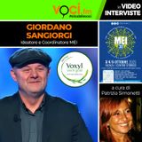 GIORDANO SANGIORGI su VOCI.fm (Anteprima MEI 2025) - clicca play e ascolta l'intervista