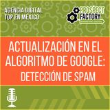 Actualización Algoritmo de Google: Detección de Spam