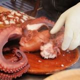 Marín, Diego Arias y el pulpo