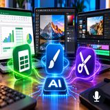 Programmi gratis con AI rifatti Excel Photoshop e CapCut