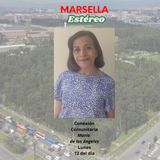 Conexión Comunitaria, conduce María de los Ángeles. Marsella Estéreo Emisora Comunitaria