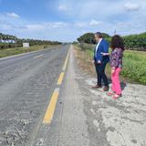 "El asfalto de la A-362 está destrozado y sin arcén"
