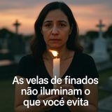 As velas de finados não iluminam o que você evita.