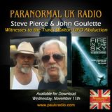 Paranormal UK Radio Show - Steve Pierce and John Goulette - The Travis Walton UFO Abduction - 11/11/20