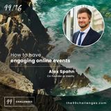 How to have engaging online events