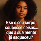 E se o seu corpo soubesse coisas… que a sua mente já esqueceu?
