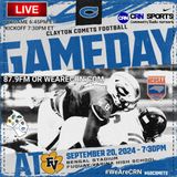 #NCHSAA CRN Friday Night Lights GNR4-A Varsity Football Clayton Comets VS Fuquay-Varina Bengals!! #WeAreCRN #GoComets