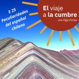 E  25 Peculiaridades del español chileno