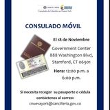 Entrevista con la Consul  de Colombia en NYC Maria Isabel Nieto. nos habla sobre consulado mobil en Stamford CT 18 de Noviembre