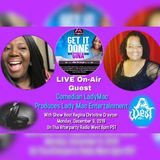 Comedian Lady Mac is LIVE with GINA