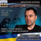 5th Anti-War Conference in Tallinn, Estonia. Panel: Four Fronts, Directions and Scenarios. 2023-10-01
