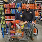 Walmart Marketplace Donates Candy To Snellville Police