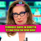 Cesara Buonamici scivolone in diretta: la gaffe al TG5 e le scuse pubbliche