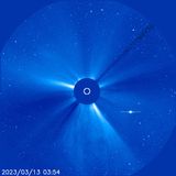 Extremely rare Coronal Mass Ejection event