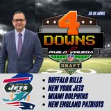 #4DownsConViruega #NFLDraft AFC ESTE #NFL @PabloViruega