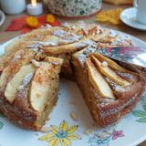 TORTA SOFFICE DI MELE RICOTTA E PINOLI: RICETTA SENZA BURRO