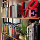 La mia libreria vintage scandinava