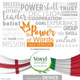 THE POWER OF WORDS con Max Veracini: DEVICE