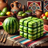 ¿Sabías que en Japón cultivan sandías cuadradas?