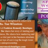 Speak Woman interview with Ms. Tae Winston