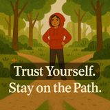 Sometimes life feels like walking through a forest—uncertain paths, hidden dangers, and voices that try to lead us astray.