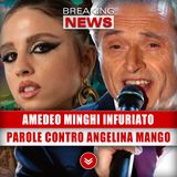 Amedeo Minghi Infuriato: Le Parole Contro Angelina Mango!