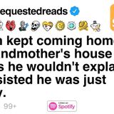 My son kept coming home from his grandmother_s with marks she said were clumsy.