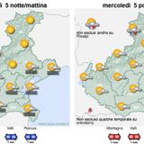 Previsioni 4-7 agosto: caldo intenso, poi temporali e calo delle temperature