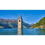 Il Campanile del lago di Resia (Trentino Alto Adige)