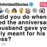 What would you do if your husband_s anniversary gift to you was meant for his mistress