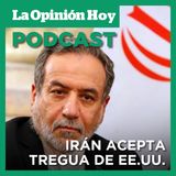 Irán acepta tregua de Estados Unidos
