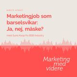 Afsnit #60: Marketingjob som barselsvikar: Ja, nej, måske?