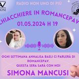 "Chiacchiere in Romance Pav"...Simona Mancusi
