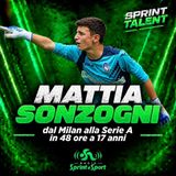 Mattia Sonzogni, dal Milan alla Serie A in 48 ore a 17 anni