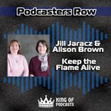 Jill Jaracz and Alison Brown from Keep the Flame Alive