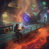 The Hum of the Crimson River | Calm Sci-Fi Story